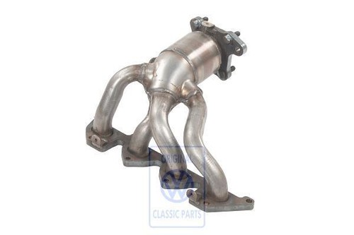 Collettore scarico con - di,