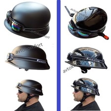 Casco da moto stile militare