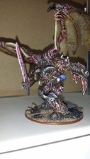 WARHAMMER - DAEMON PRINCE - PRINCIPE DEMONE MODIFICATED PAINTED DIPINTO