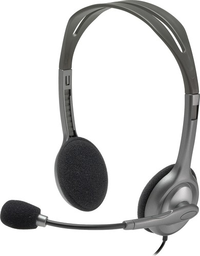 Logitech cuffie con filo - con,