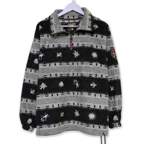 Pile vintage grigio nero - grigio,