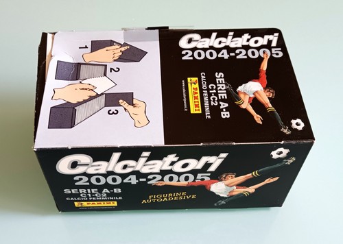 Box vuoto figurine calciatori - box,
