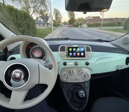 Autoradio per fiat 500 - 7",
