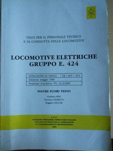 Locomotive elettriche 424 - e,
