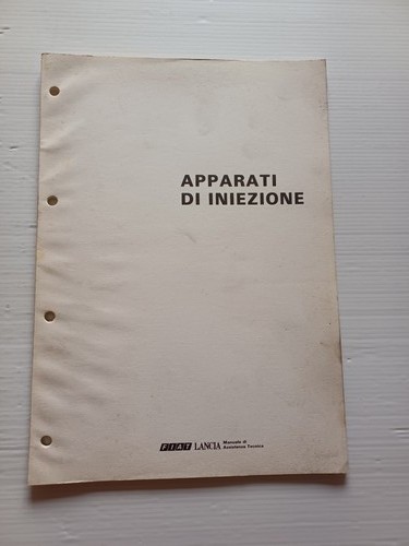 Fiat lancia apparati - lancia, iniezione