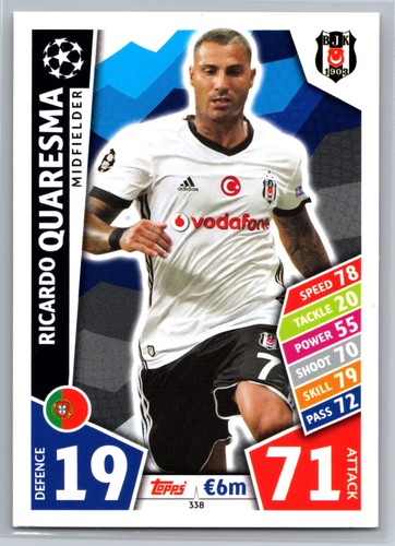 2017 topps match attax ucl - match,