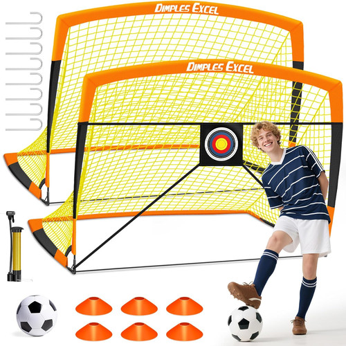 Porta calcio pieghevole - da, –