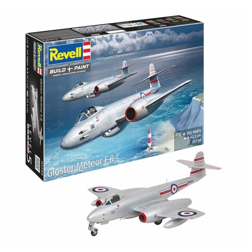 Revell gloster meteor raf - meteor, f8