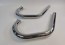 Moto Guzzi Chrome Exhaust Pipe