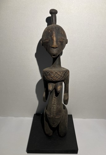 Statua africana femminile rara - statua,
