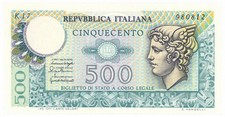 500 LIRE BIGLIETTO DI STATO