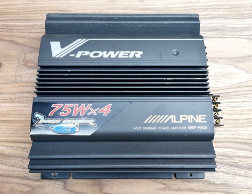 Alpine mrp f200 amlpificatore - alpine,