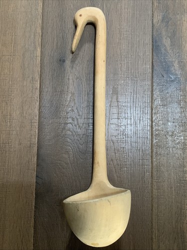 Mestolo legno pezzo unico - mestolo,