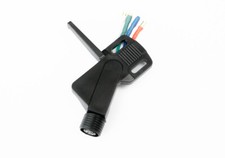 Guscio testa adattatore nero per doppio CS431, CS450, CS455, si adatta a cartuccia standard