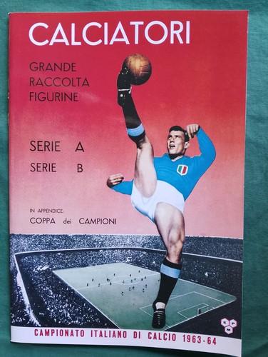 Album calciatori 1963 serie - album, 1963/64