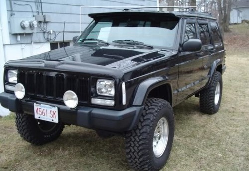 Jeep cherokee spoiler - xj,