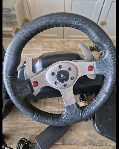 Logitech g25 racing wheel - logitech, pc