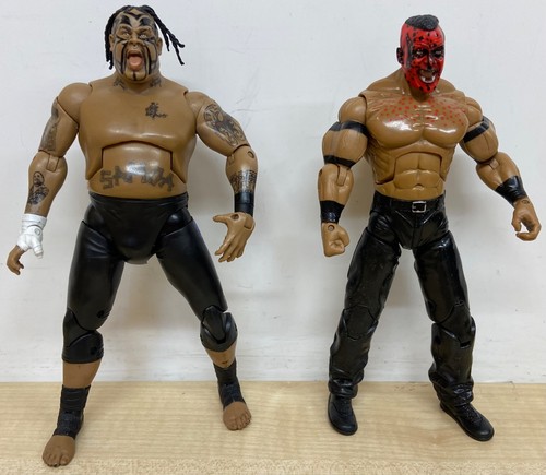 Wwe action figure umaga vs - action,