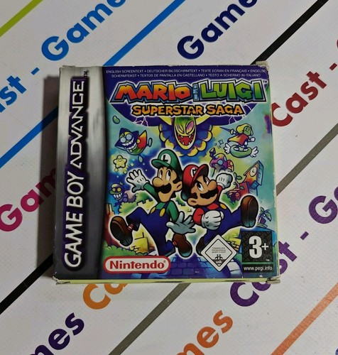 Nintendo gba mario luigi - gba, e