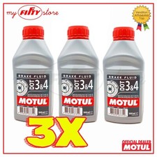 Olio freni 3x500ml MOTUL DOT