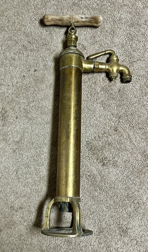 Pompa acqua manuale ottone - pompa,
