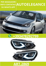 🔥ART.2869 Fari Anteriori a LED con e DRL Dinamico – VW Golf MK6🔥