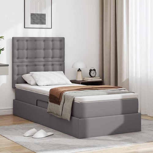 Letto con contenitore led - letto,