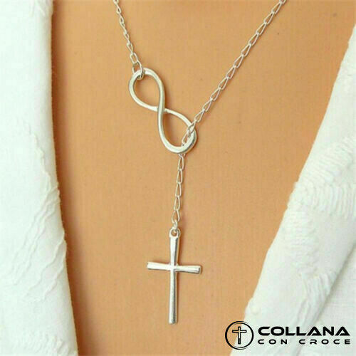 Collana con croce simbolo - collana,