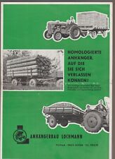 Traktoranhänger-Schnellspritzgeräte LOCHMANN-MITTERER Technische Daten-Werbung