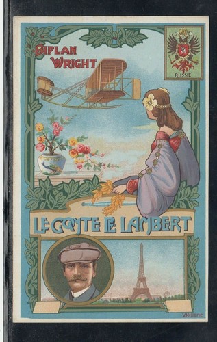 Cartolina aviazione comte - cartolina,