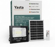 Faro LED con Pannello Solare