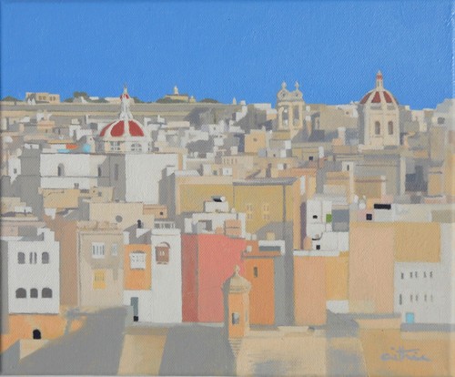 Veduta senglea malta di - su,