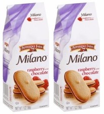 Pepperidge Farm Milano Raspberry Chocolate Cookies 2 Bag Pack