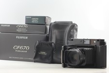 ⏯ [Top MINT/Box Hood] Fujifilm Fuji GF670 fotocamera medio formato nera dal G...