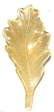 FOGLIA IN VETRO DI MURANO