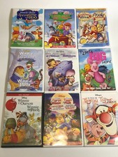 Winnie the pooh dvd lot - winnie, 9