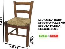 Sedia Cucina Soggiorno Rustica