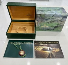 Autentica scatola orologio ROLEX Explorer ii 16570 SET COMPLETO libretti etichetta 2002-2006