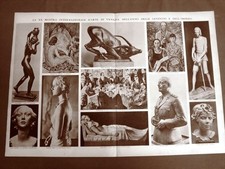 XX Biennale Venezia 1936 Bjerg Lucarda Tafanari Gelli Severini Zanetti Cadorin