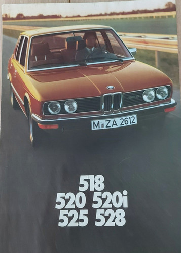 Depliant auto originale bmw - depliant,