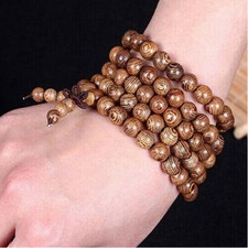 Mala legno COLLANA Tibetano
