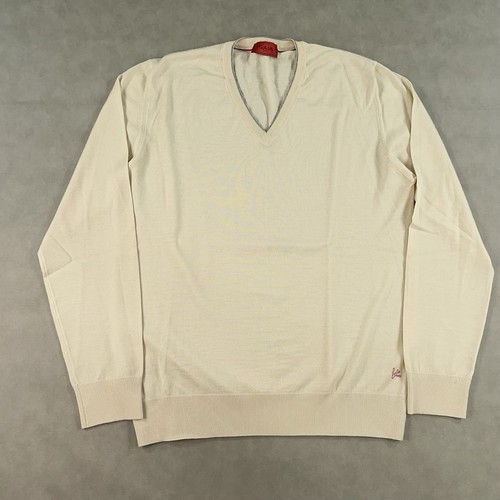 Maglione isaia napoli avorio - maglione,
