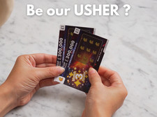 Will You Be Our USHER - Gratta