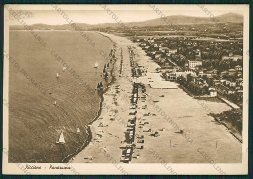 Rimini riccione cartolina - riccione, fg