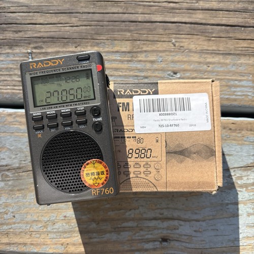 Raddy rf760 radio scanner - rf760,