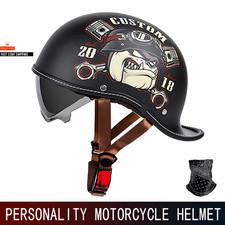 Casco retrò coda coperta
