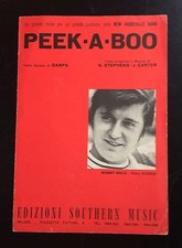 SPARTITO MUSICALE PEEK A BOO NEW VAUDEVILLE BAND
