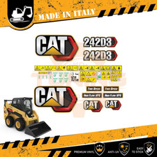 Kit Adesivi Mezzi da Lavoro Caterpillar Minipala 242D3