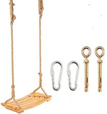 Altalena in legno per adulti e