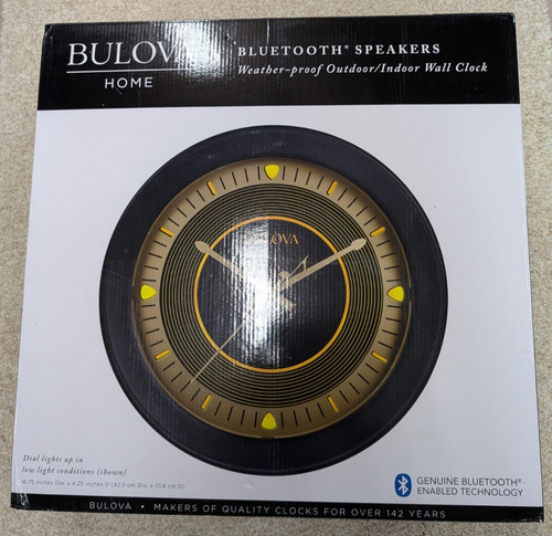 Orologio parete bluetooth - orologio,